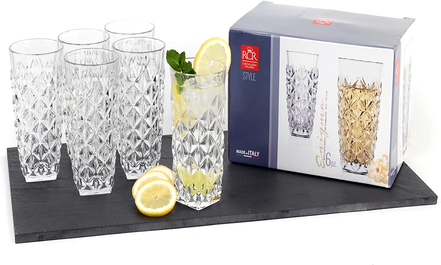 RCR enigma HB tumbler 40cl - set of 6
